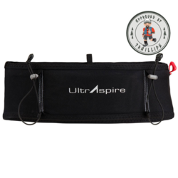 UltrAspire Fitted Race Belt - Pitch Black