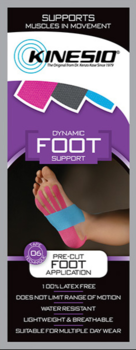 Kinesio Tex - Pre Cut - Foot