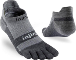 Injinji - Performance Run Nüwool - No-Show - Charcoal