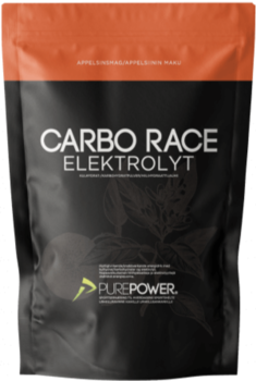 PurePower Carbo Race Elektrolyt Appelsin - 1 kg.