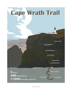 Cape Wrath Trail Plakat - 40x50