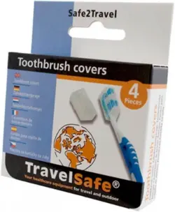 Travel Safe - Toothbrush covers (4 stk.)