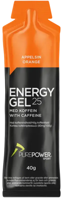 PurePower Appelsin Koffein Gel