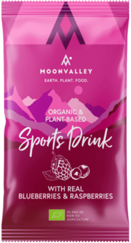 Moonvalley - Organic Sports Drink - Blueberry & Raspberry - 45g