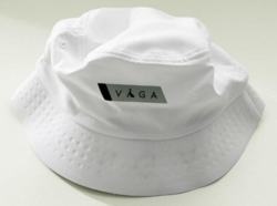 Våga -  Feather Racing Bucket Hat - White / Mist Grey / Black