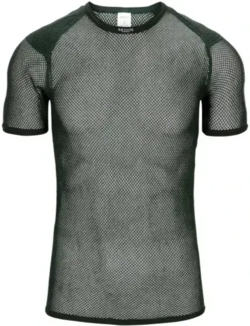 Brynje - Super Thermo T-shirt - Green med skulder indlæg