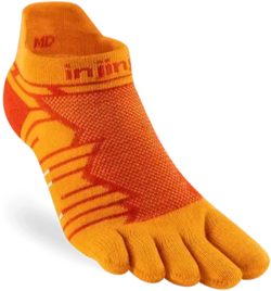 Injinji - Ultra Run - No Show - Desert Orange