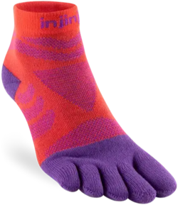 Injinji - Ultra Run - Mini Crew - Women - Razzmatazz