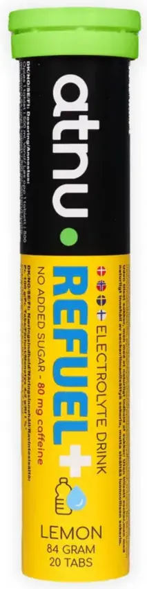 atnu Refuel+ Elektrolyttabs Lemon - 20 stk.