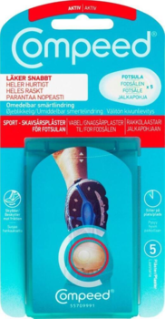 COMPEED - Sport - Vabler under fod 5 stk