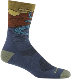 Darn Tough - Hiker Micro Crew - Lightweight Cushion - Chasing Waterfalls