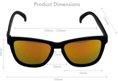 goodr Sunglasses - Whiskey Shots with Satan