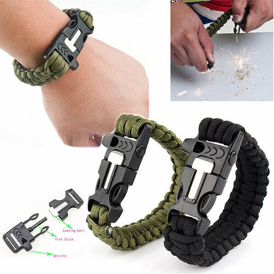 Paracord Bracelet - fåes i 6 farver