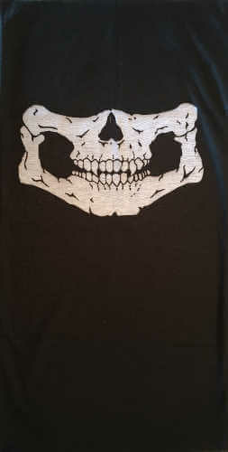 Black Skeletor Neck Gaiter