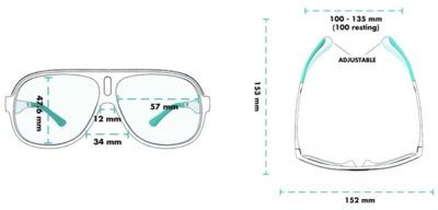 goodr Super Flys Sunglasses - Dirk´s Inflation Station