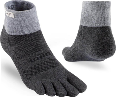 Injinji - Trail Performance - Mini Crew - Granite