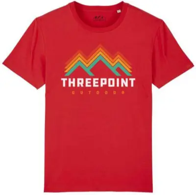 Threepoint - Retro Logo - Red