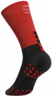 Mid Compression Socks - Black / Red