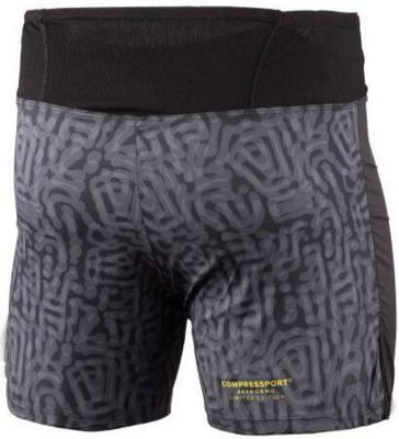 Compressport - Racing Overshorts - Camo Neon