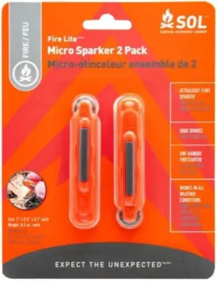 SOL - Fire Lite Micro Sparker 2 Pack