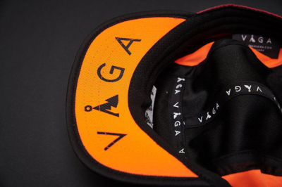 Våga - Club Cap - Bordo / Neon Orange / Black