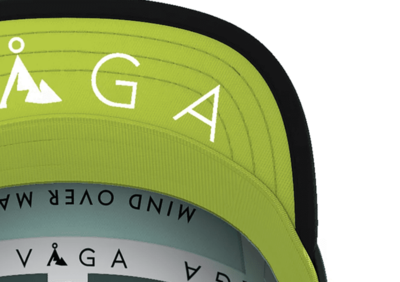 Våga - Vantage Cap - Racing Green / White / Neon Yellow