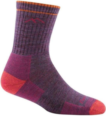 Darn Tough - Hiker Micro Crew Sock Cushion - Plum Heather