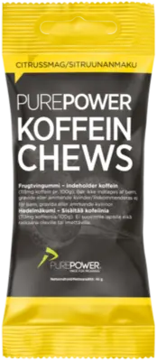 PurePower Citrus Koffein Chews