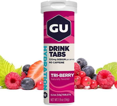 Gu Electrolyt Tabs - Tri Berry (12 stk.)