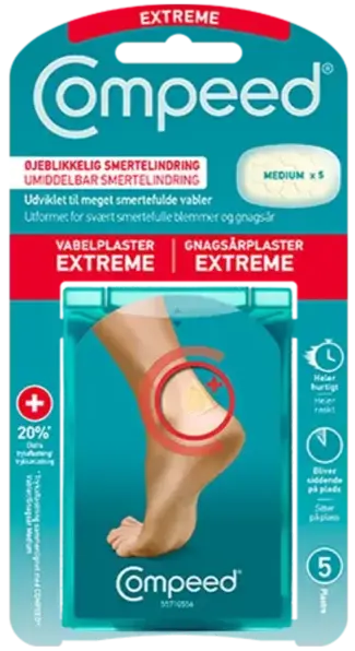 COMPEED - Extreme Active - Medium 5 stk