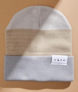 Våga - The Beanie - Mist Grey / Fawn / Cream