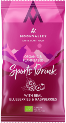 Moonvalley - Organic Sports Drink - Blueberry & Raspberry - 45g