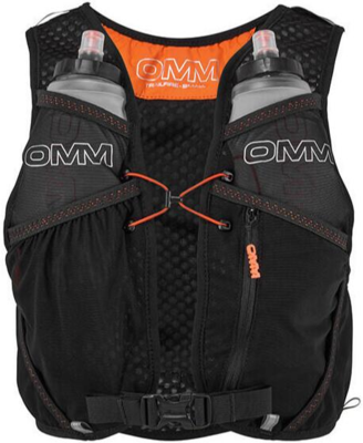 OMM - TrailFire Vest + 2 x 350ml. Flexi Flask