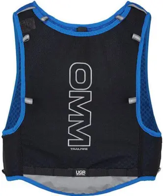 OMM - TrailFire Vest + 2 x 350ml. Flexi Flask