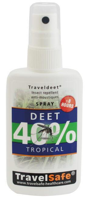 Travelsafe - Mini TravelDEET 40% XL - 200 ml.