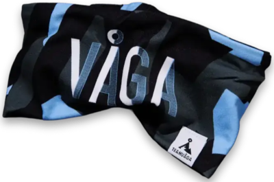 Väga - Headband - Black / Khaki Green / Postal Blue