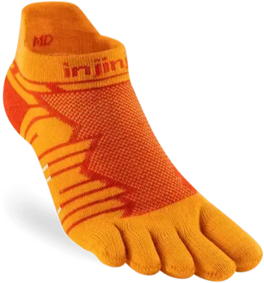 Injinji - Ultra Run - No Show - Desert Orange