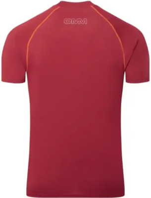 OMM - Bearing Zip Tee - Dark Red