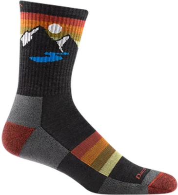 Darn Tough - Hiker Micro Crew - Lightweight Cushion - Sunset Ridge