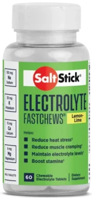 Saltstick FastChews - Lemon Lime (60 stk)
