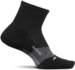 Feetures Merino10 Cushion Quarter - Sort