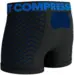 Compressport - Seamless Boxer Black/Blue - Men