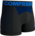 Compressport - Seamless Boxer Black/Blue - Men