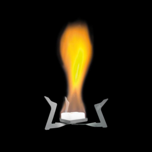 Titanium solid fuel Stove