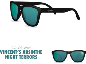 goodr Sunglasses - Vincent´s Absinthe Night Terrors