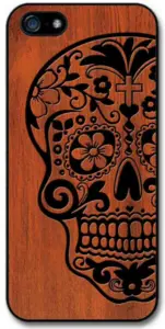 iphone6 & iphone7 Cover - Wooden Skull