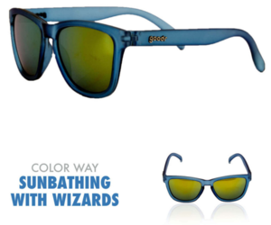 goodr Sunglasses - Sunbathing with Wizards