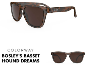 goodr Sunglasses - Bosley's Basset Hound Dreams