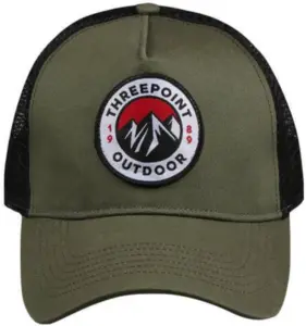 Threepoint - Badge Cap - Olive Green