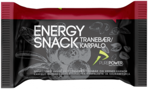 PurePower Energy Snack Tranebær og Kerner